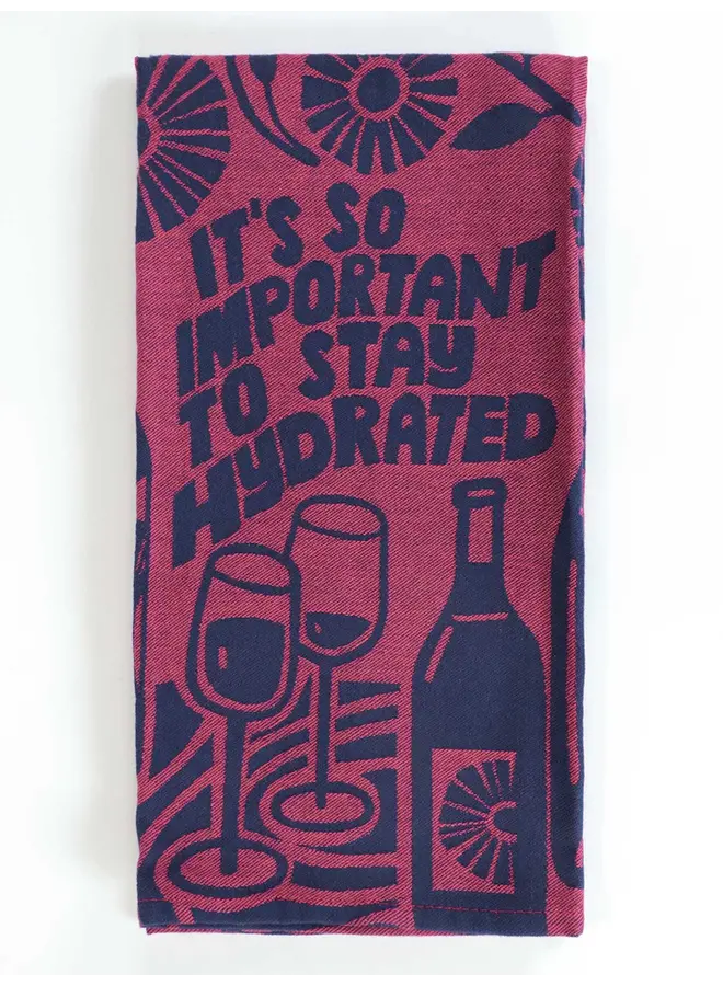 Stay Hydrated Dish Towel