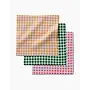 Spring Plaid Dishcloth  Set