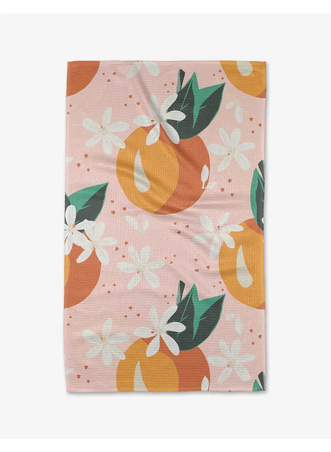 Just Peachy Tea Towel