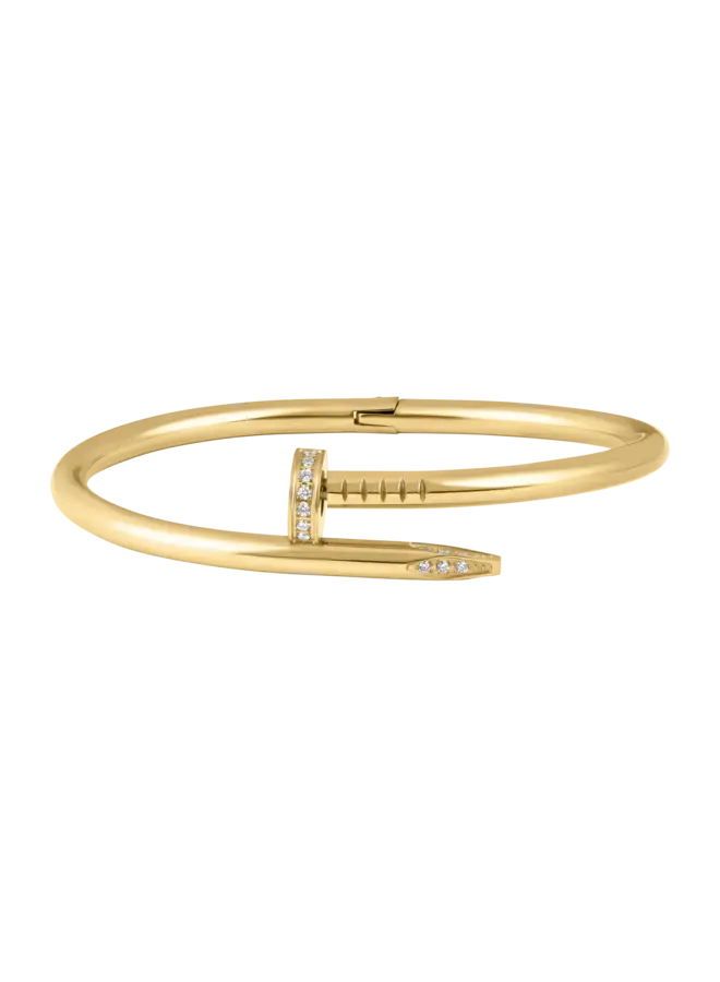 Nailed It Bracelet Gold