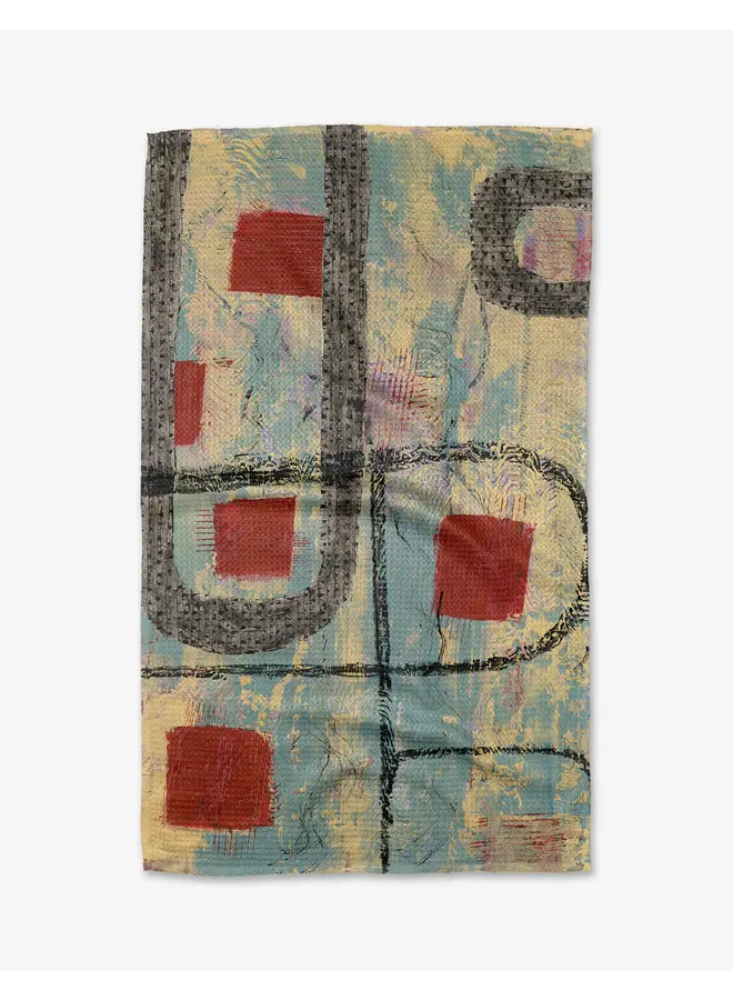 Hopscotch Tea Towel