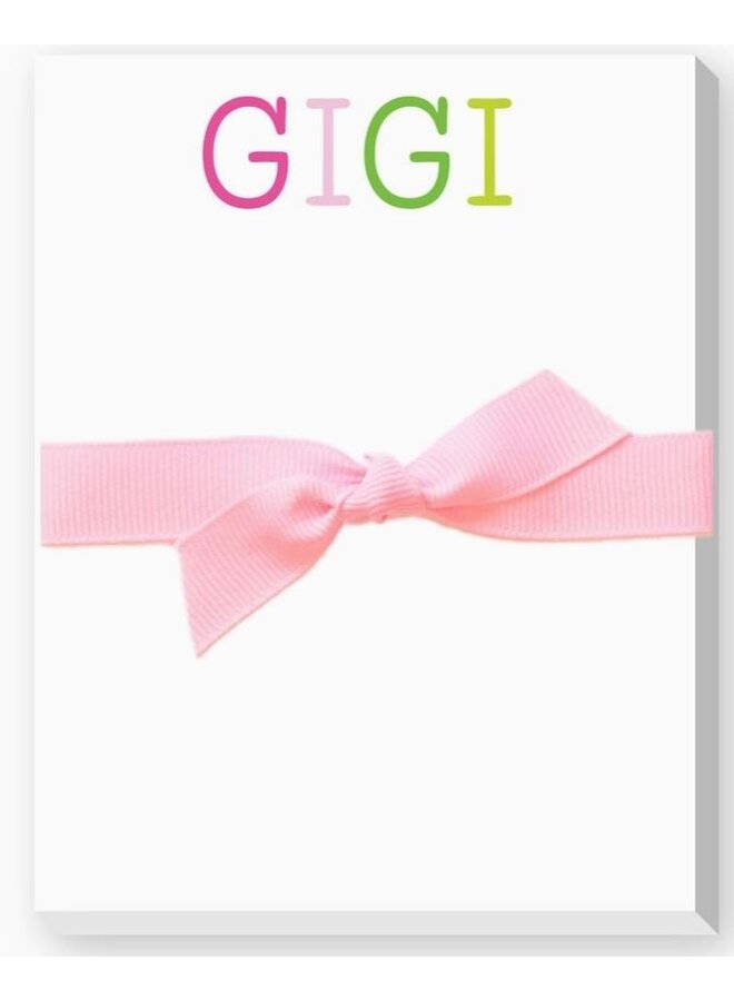 Mini Mother's Day Notepads GIGI