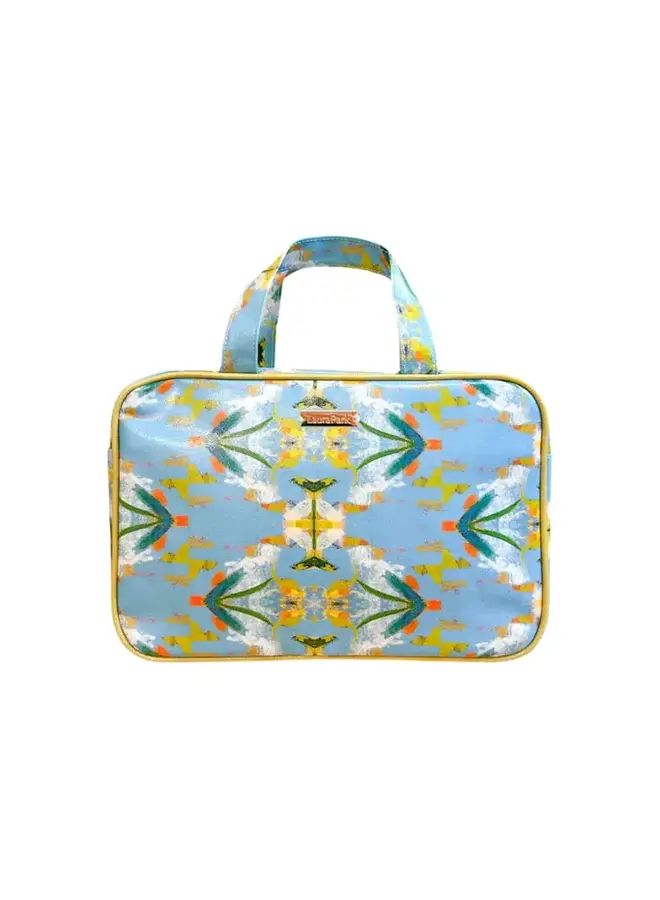 English Garden Blue Travel Case