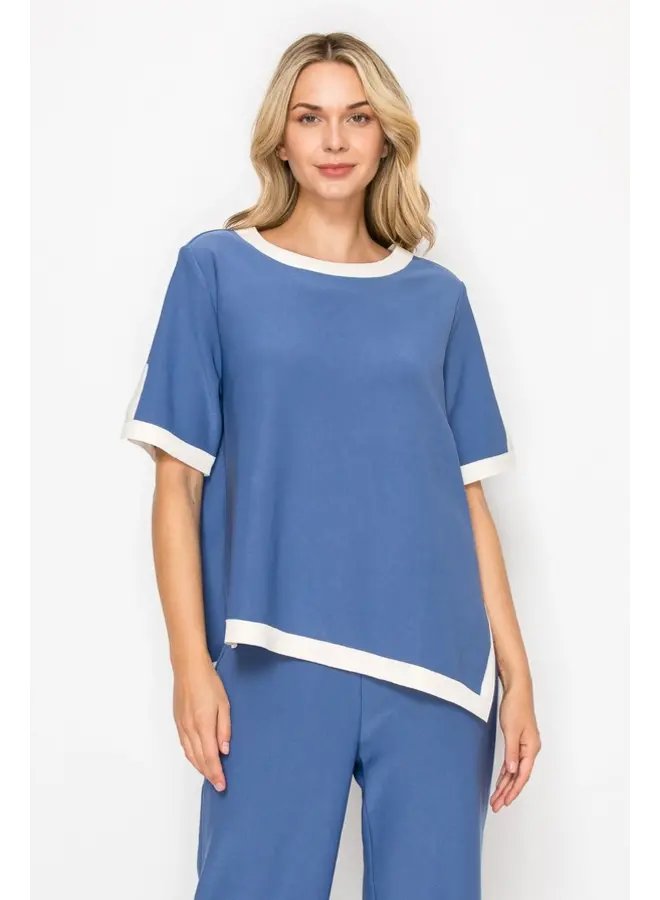 Kaya Crepe Knit Top -