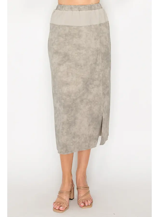 Konnie Knit Printed Skirt