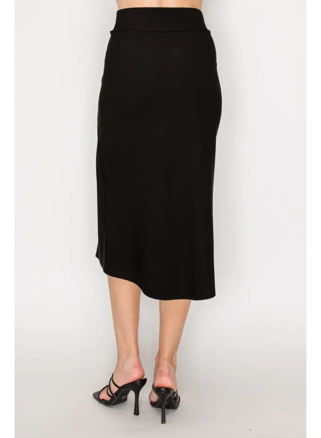 Kamari Crepe Knit Skirt