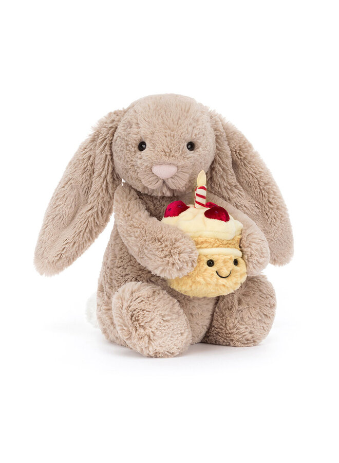 Bashful Beige Bunny 'Birthday'