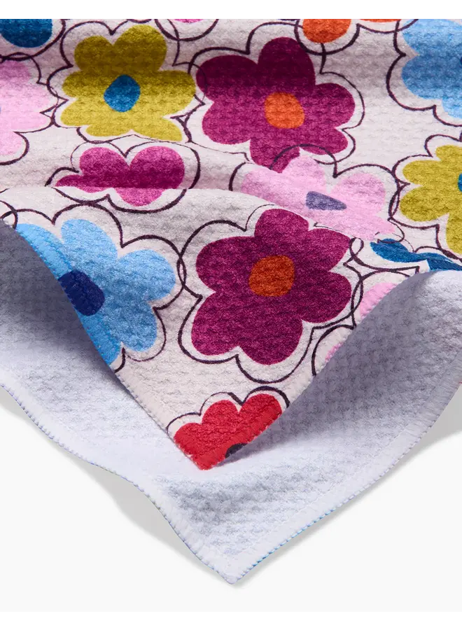 Flower Fling Tea Towel