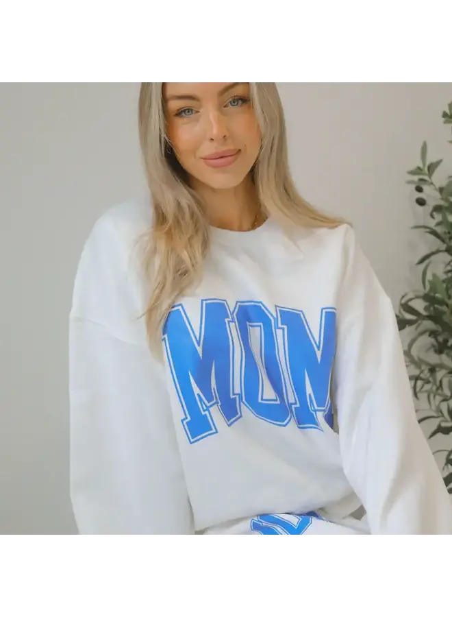 Mom Blue Sweatshirt