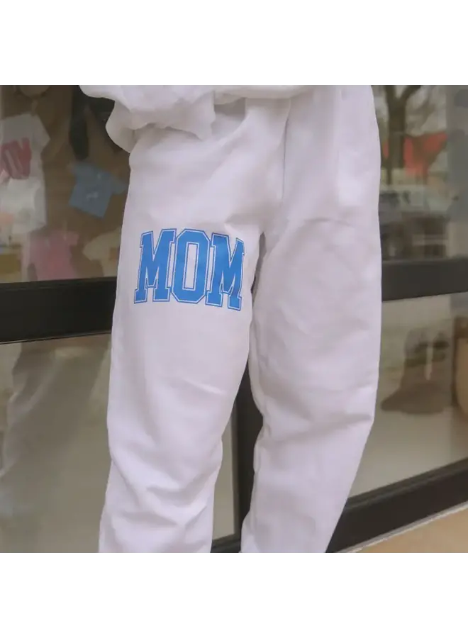 Mom Blue Sweatpants