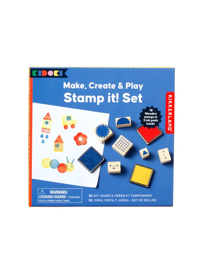 Make, Create, & Play Stamp It Set