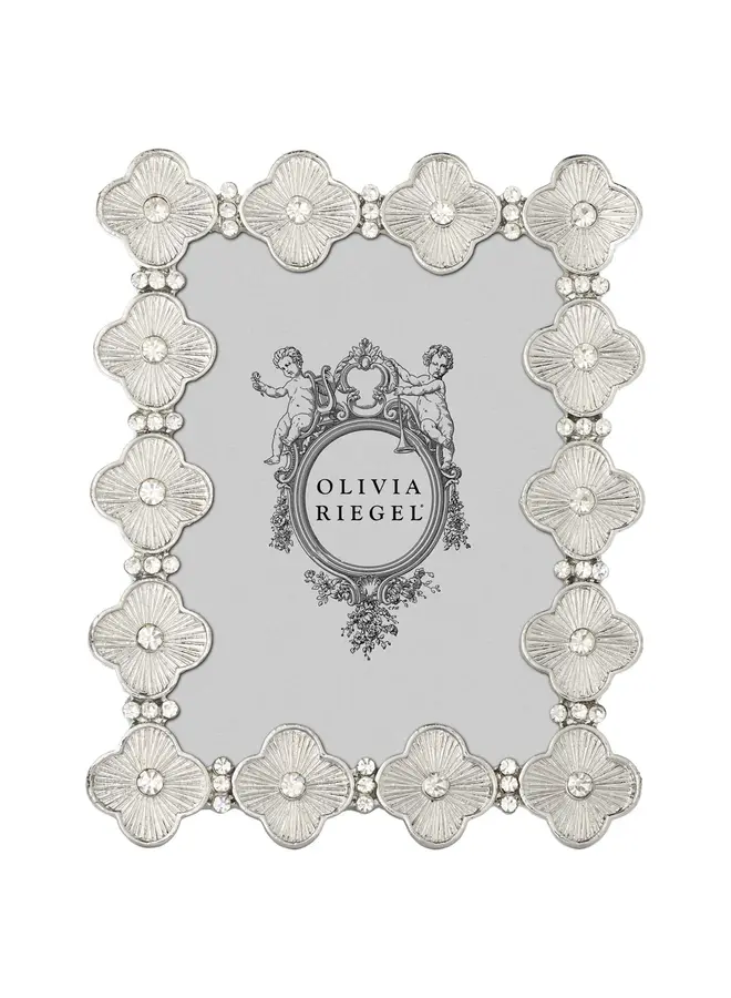 Silver Clover 2.5" x 3.5"  Frame