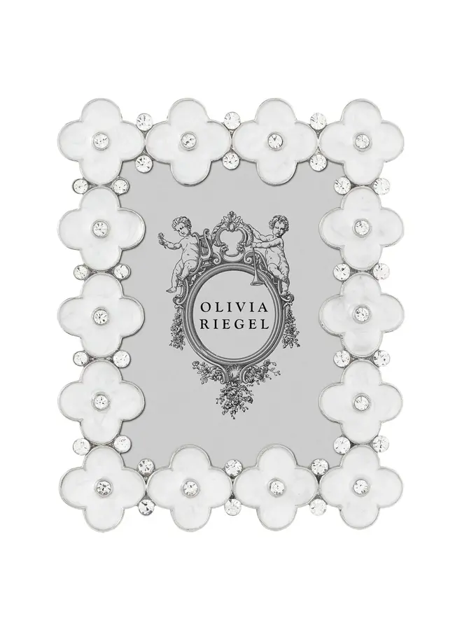 Enamel Clover 2.5" x 3.5" Frame