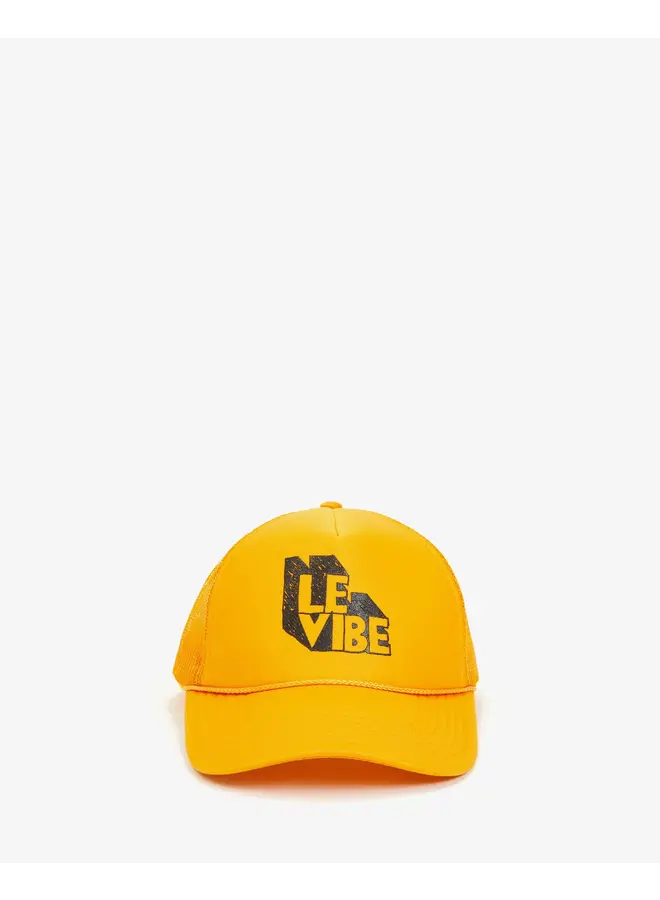 Le Vibe Marigold Trucker Hat