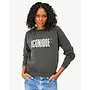 Iconique Faded Black Sweatshirt