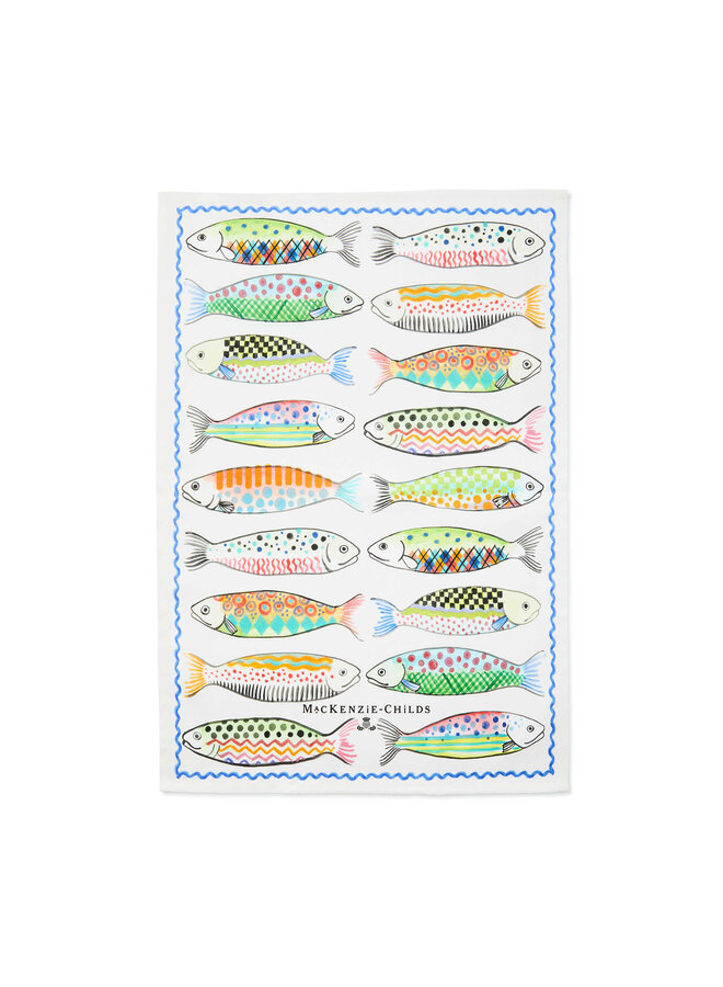 Go Fish Dish Towel