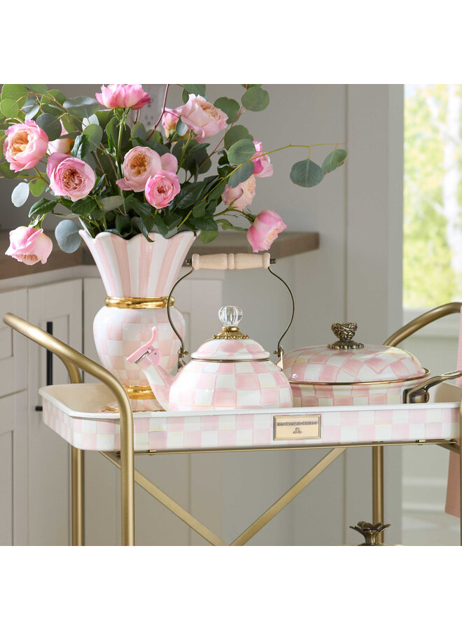 Rosy Check Whistling Tea Kettle