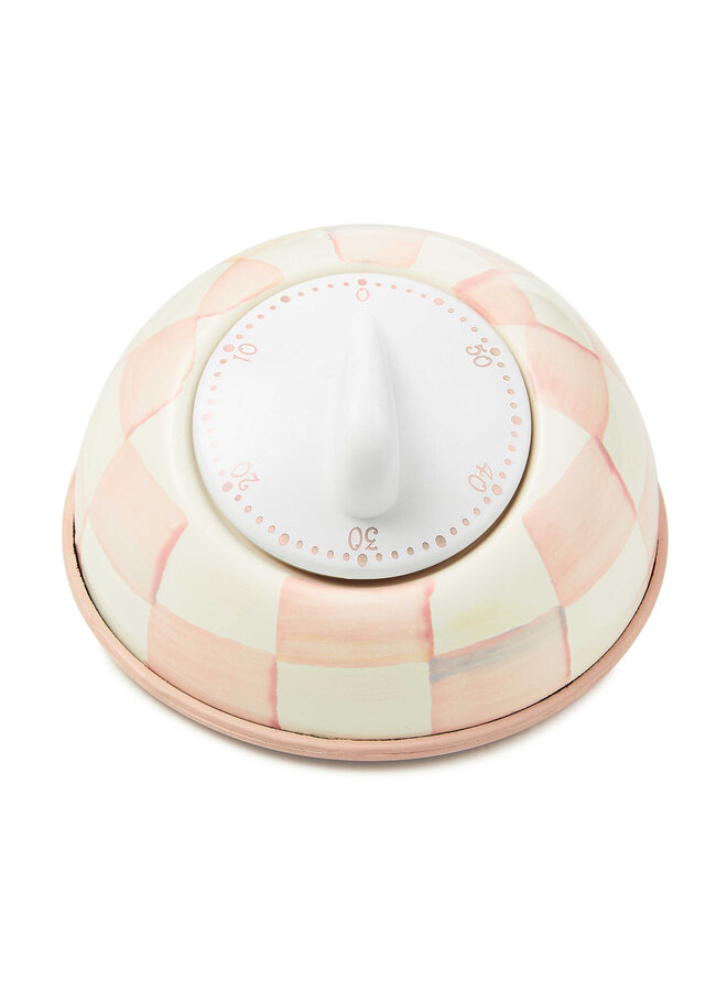 Rosy Check Kitchen Timer