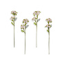 Pink Hydrangea Beaded Flower Stem, Set of 4