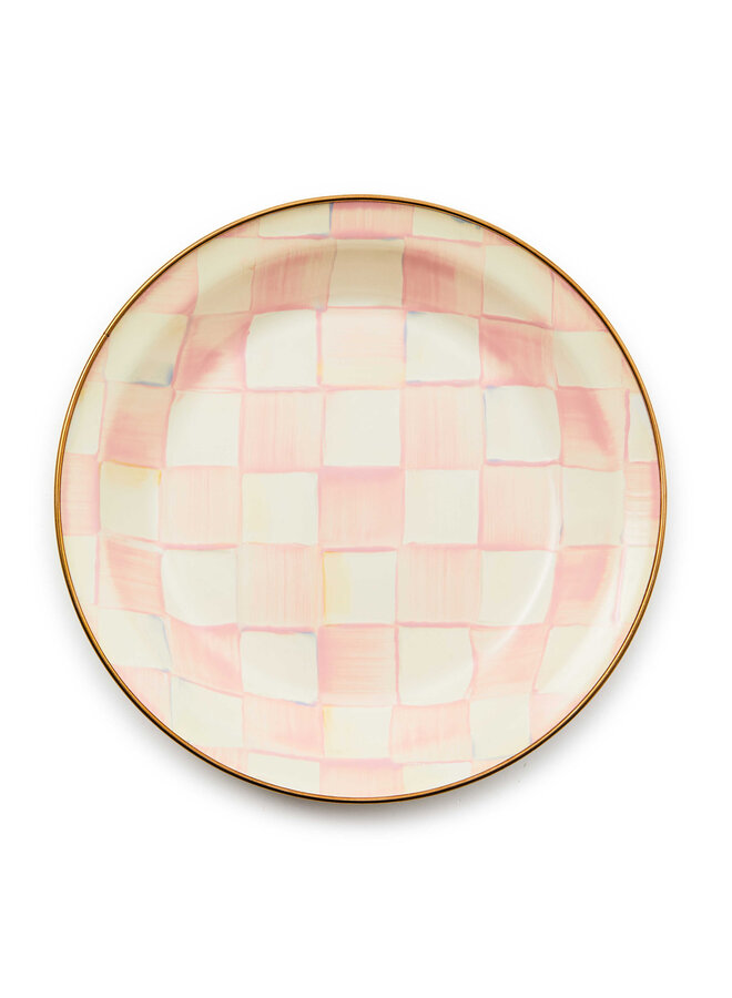 Rosy Check Pie Plate