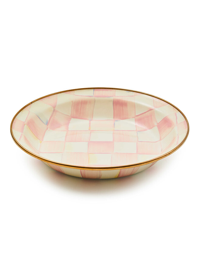 Rosy Check Pie Plate
