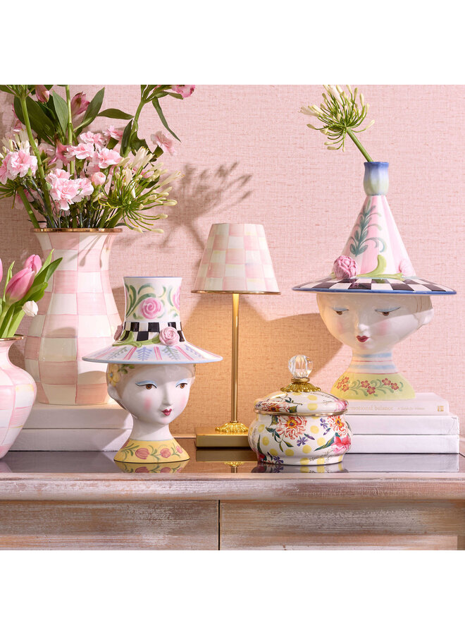 Rosy Check Led Cafe Table Lamp