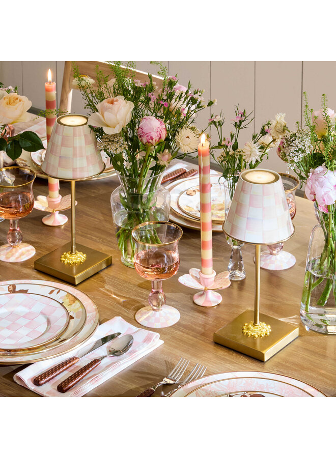 Rosy Check Led Cafe Table Lamp