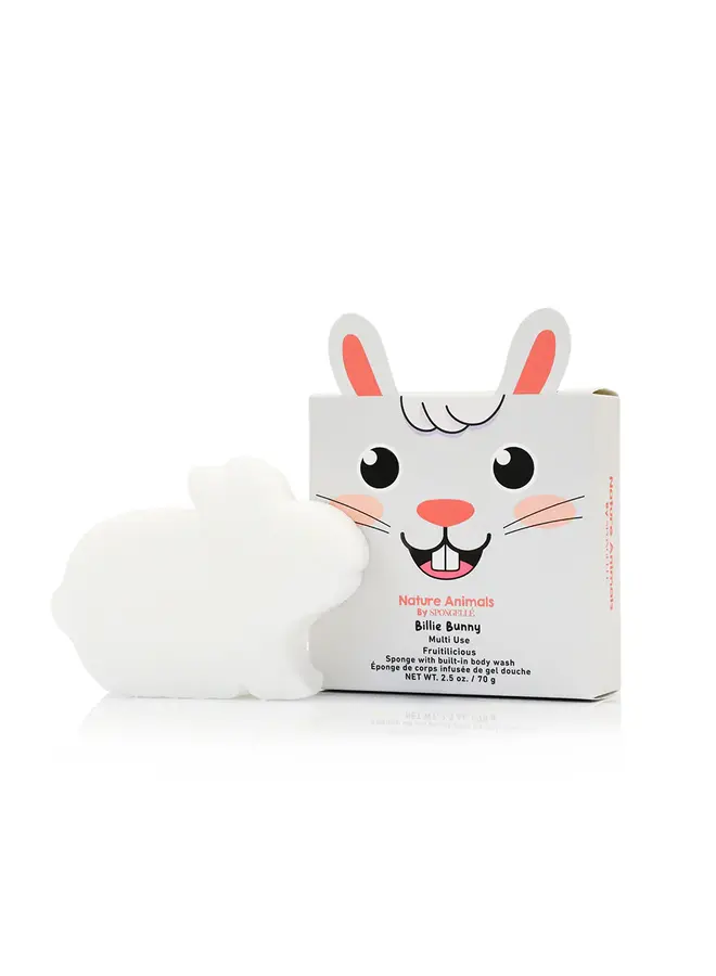 Billie Bunny | Nature Animals Bath Sponge