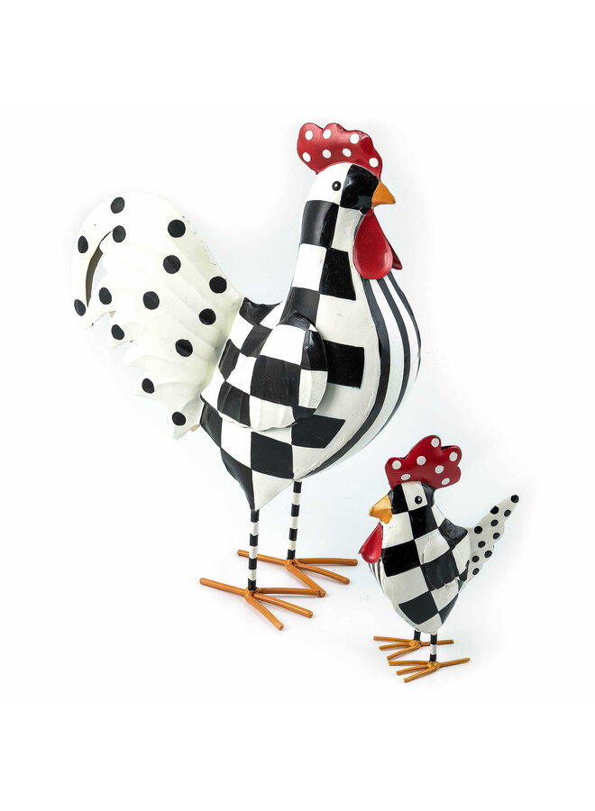 Checkerdot Rooster - Large
