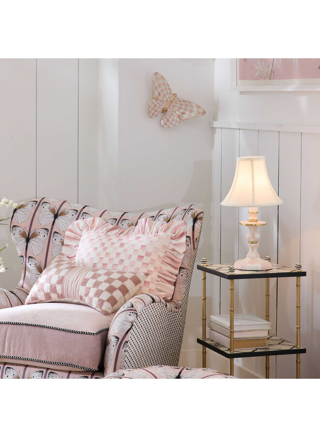 Rosy Check Candlestick Lamp