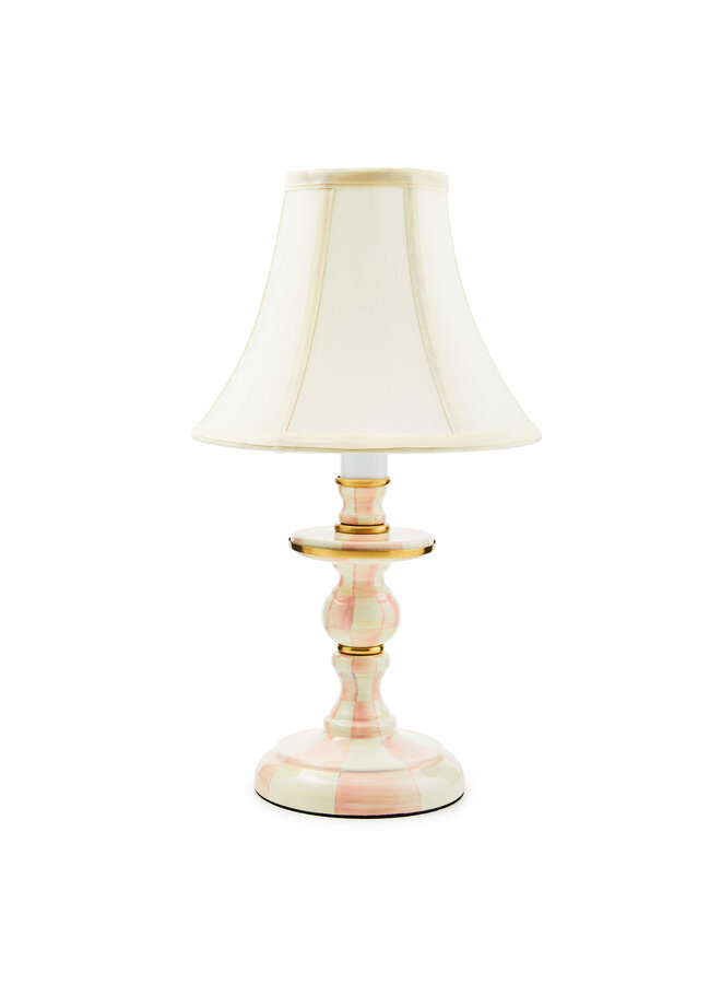 Rosy Check Candlestick Lamp
