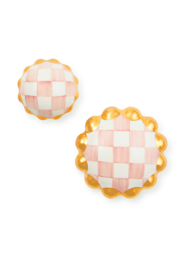 Rosy Check Round Knob