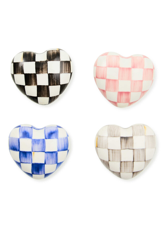 Rosy Check Heart Knob