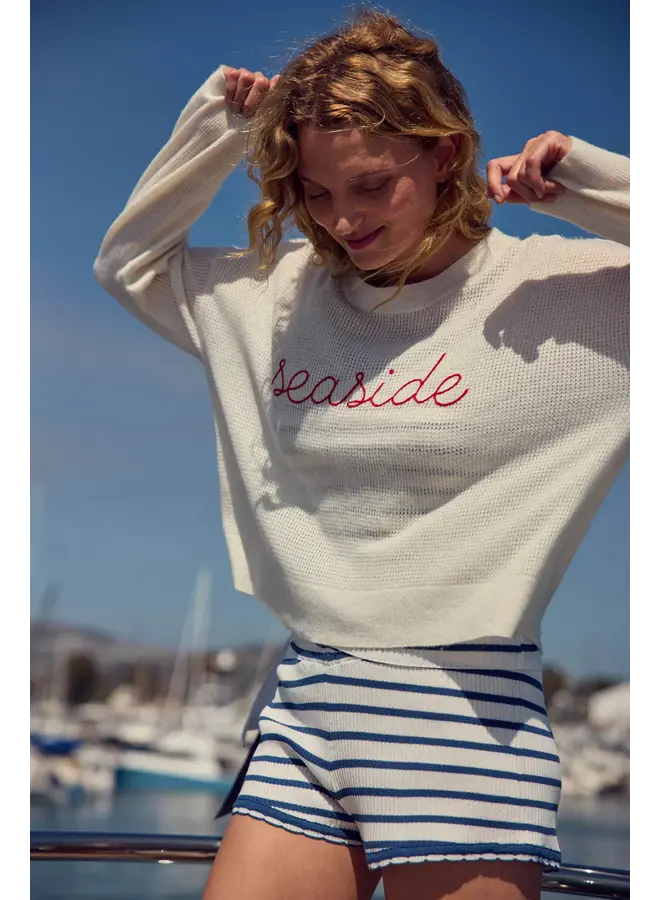 Seaside Charm LS Top