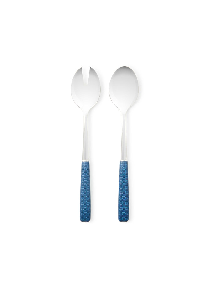 Everyday Indigo Salad Serving Set