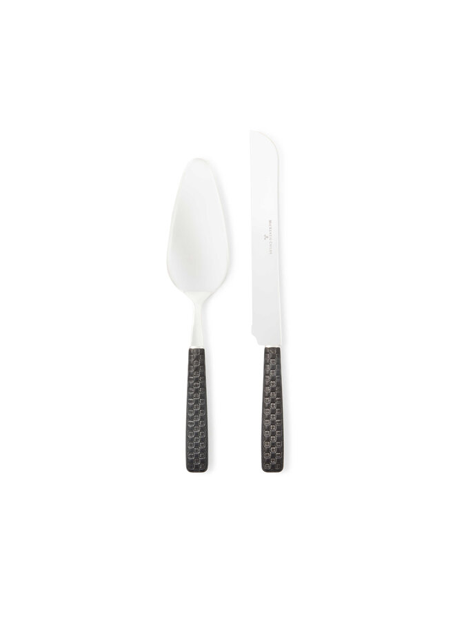 Everyday Black Cake Serving Set