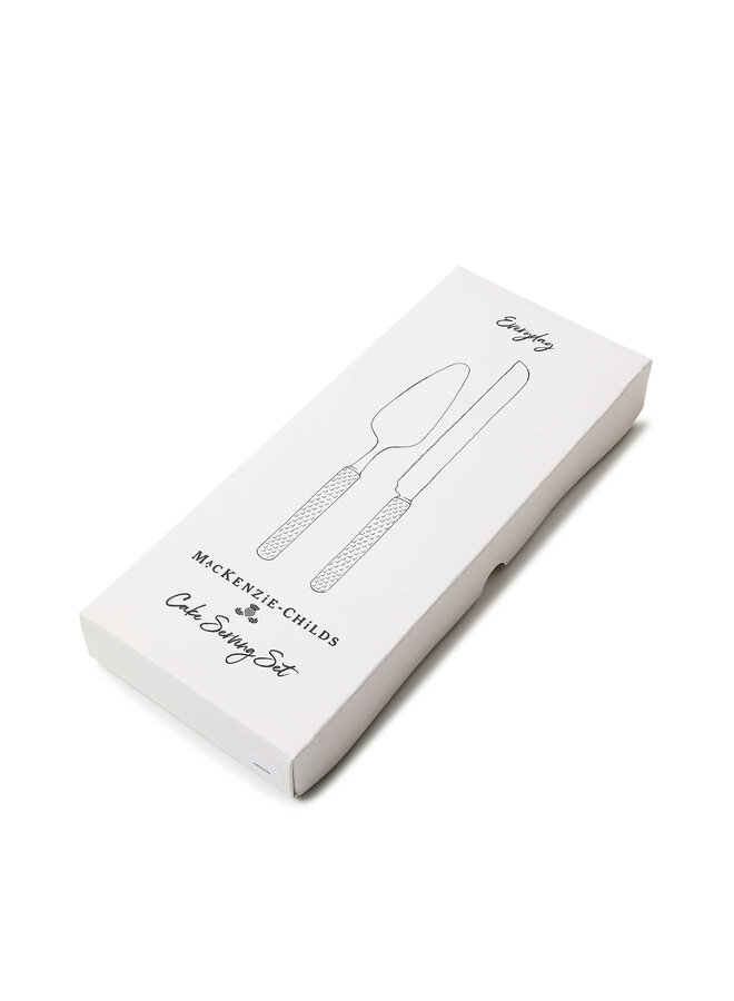 Everyday Black Cake Serving Set