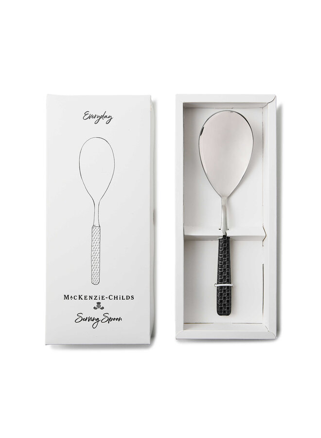 Everyday Black Serving Spoon