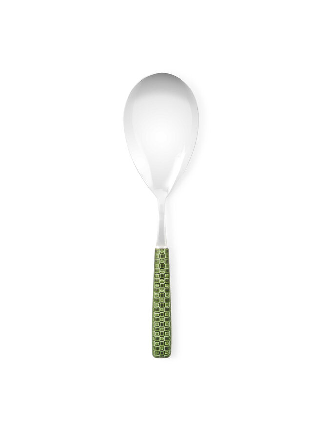 Everyday Green Serving Spoon