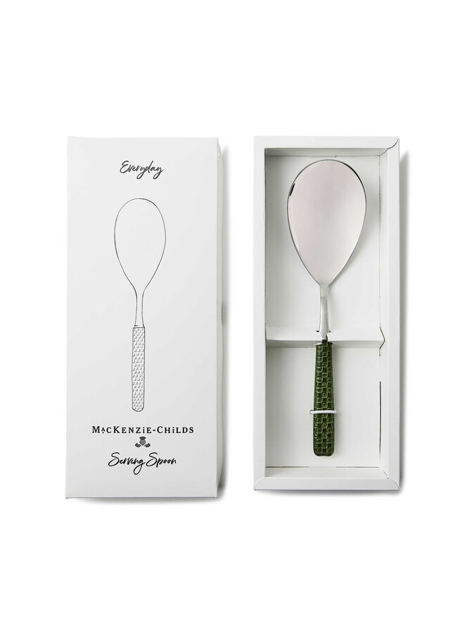 Everyday Green Serving Spoon