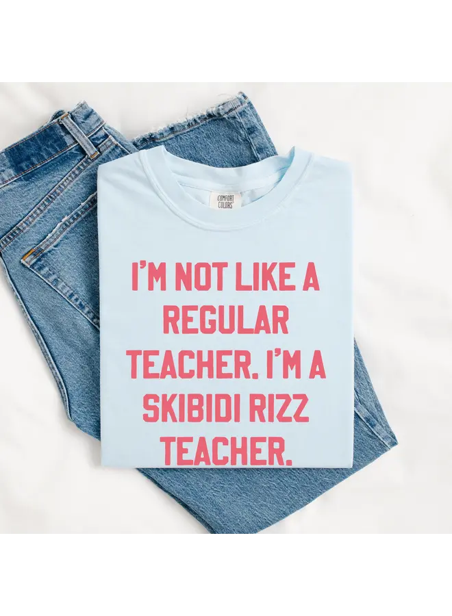 Skibidi Rizz Teacher Tee
