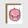 Happy 29th Birthday Again Cake Card