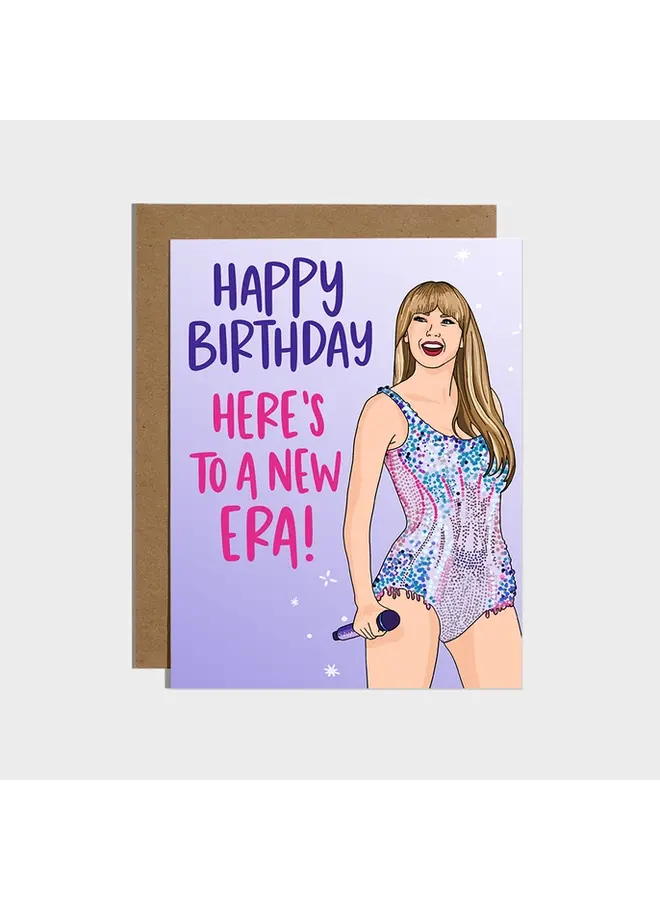 Here's To A New Era Birthday Card