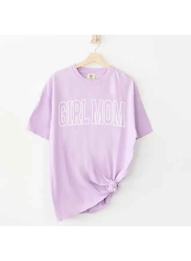 Girl Mom Tee Orchid