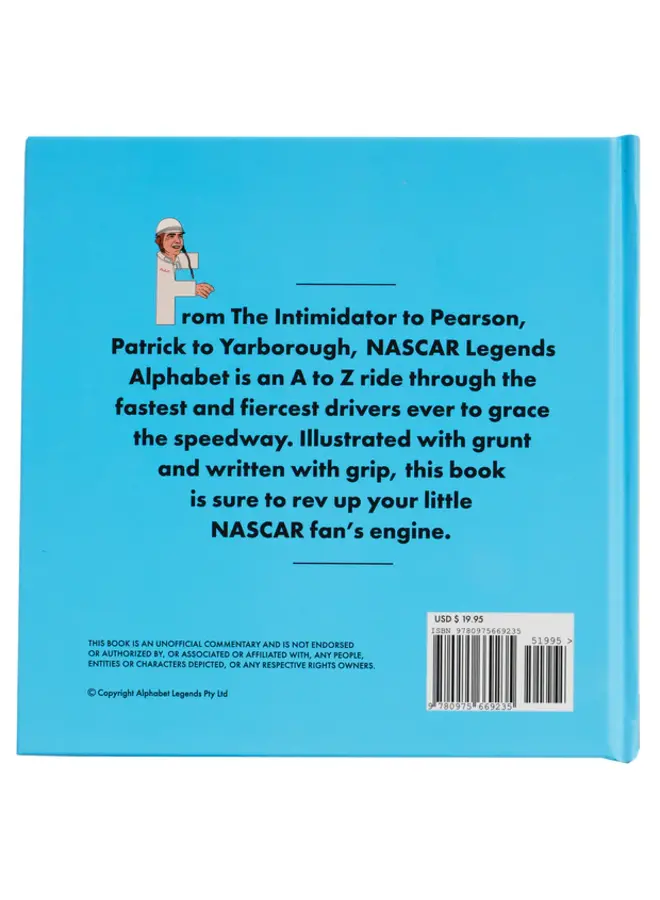 NASCAR Legends Alphabet Book