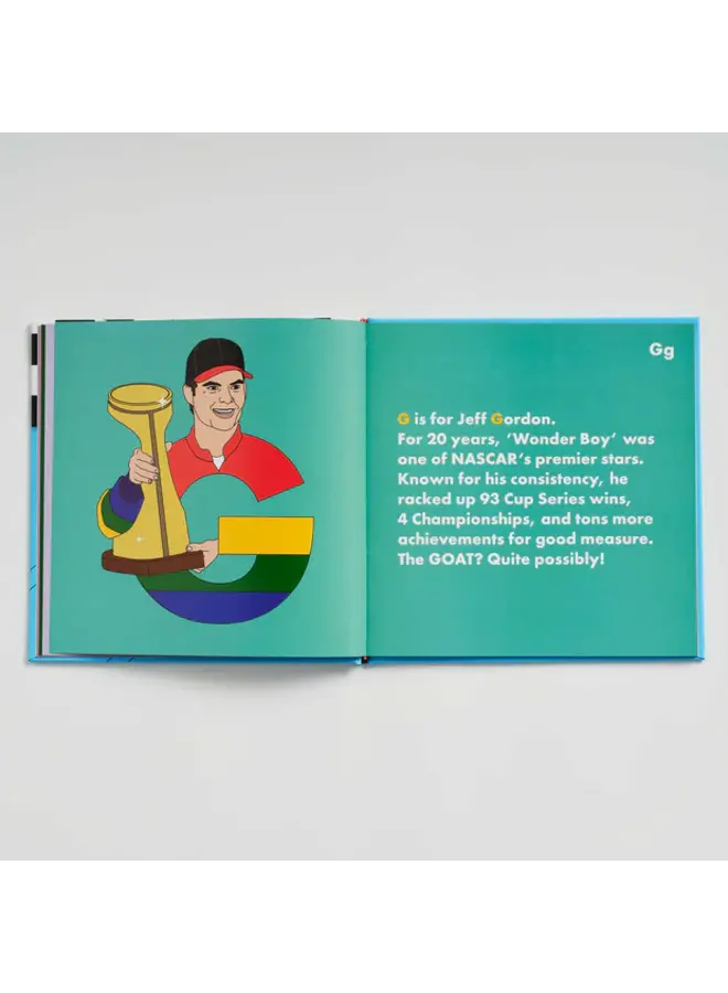 NASCAR Legends Alphabet Book