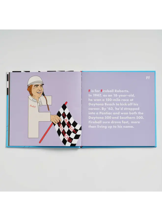 NASCAR Legends Alphabet Book