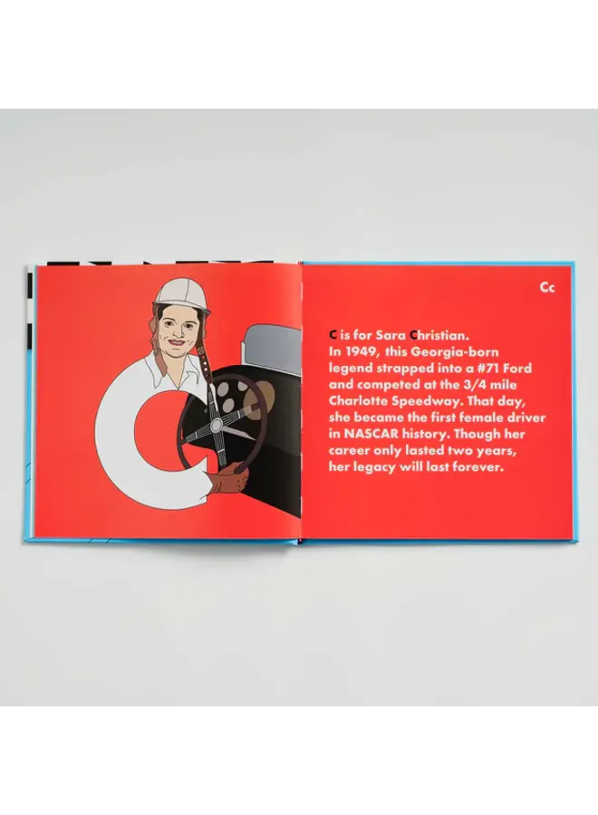 NASCAR Legends Alphabet Book