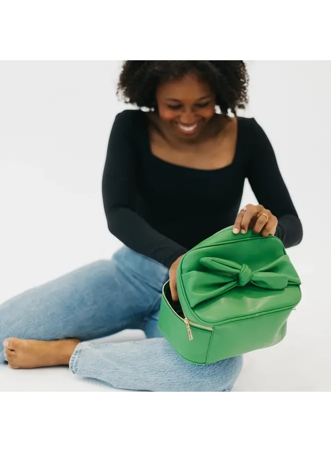 Madelyn Bow Makeup Bag -