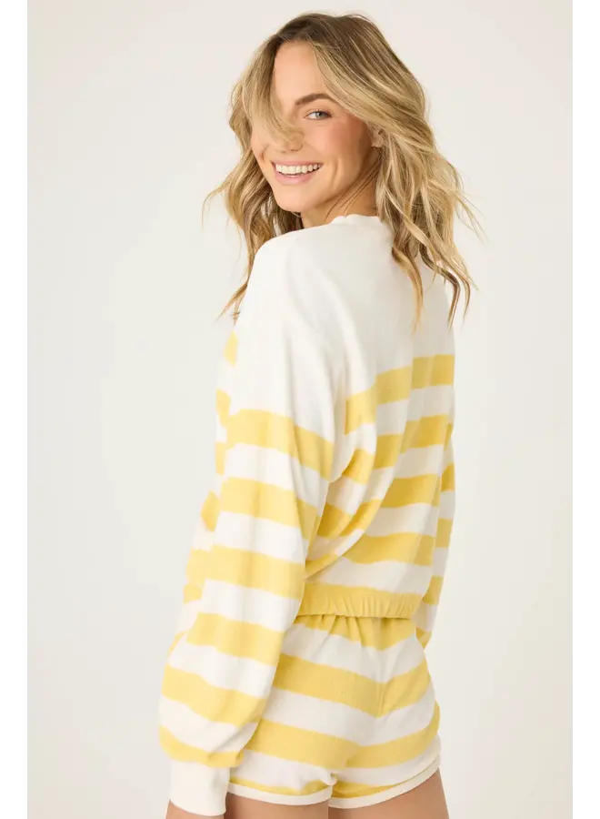 Cabana Paradise LS Top Lemon